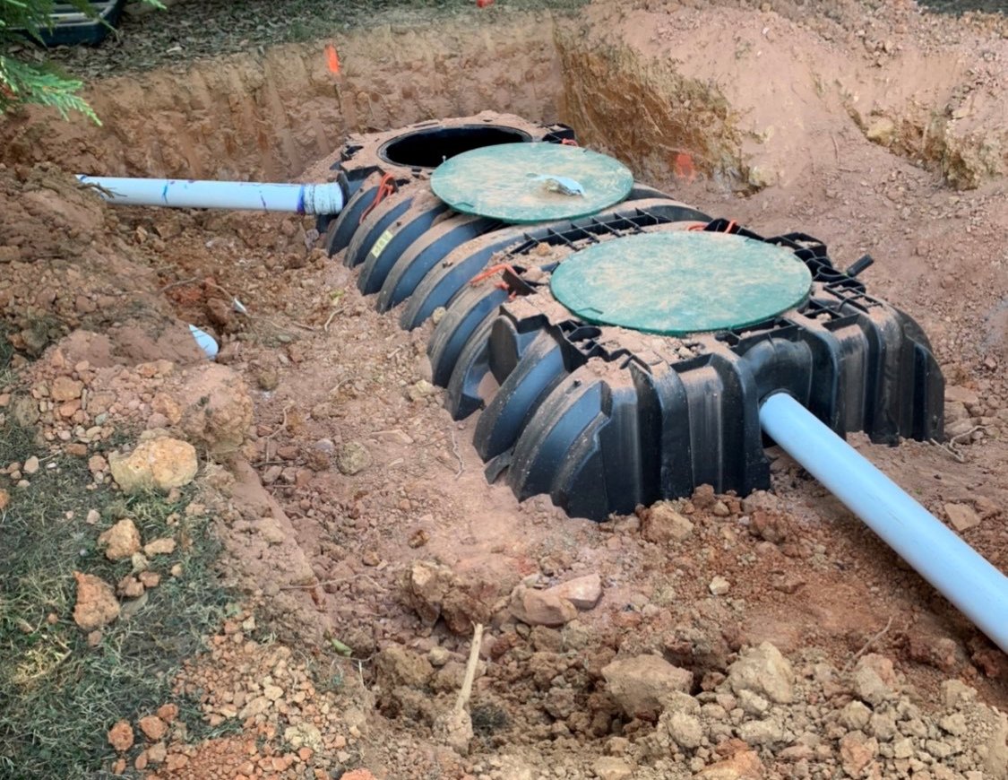 Septic tank repair work being completed in Reno, NV